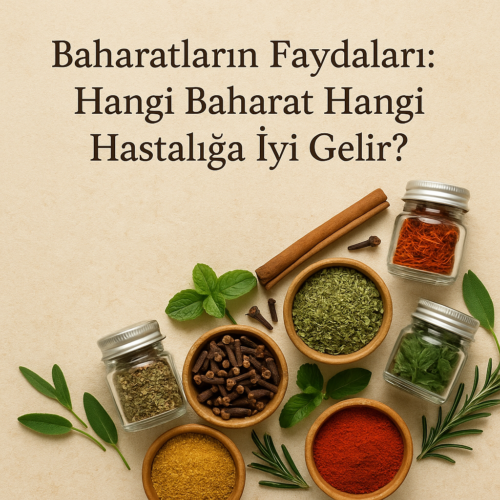 baharatların faydaları - hangi baharat hangi hastalığa iyi gelir