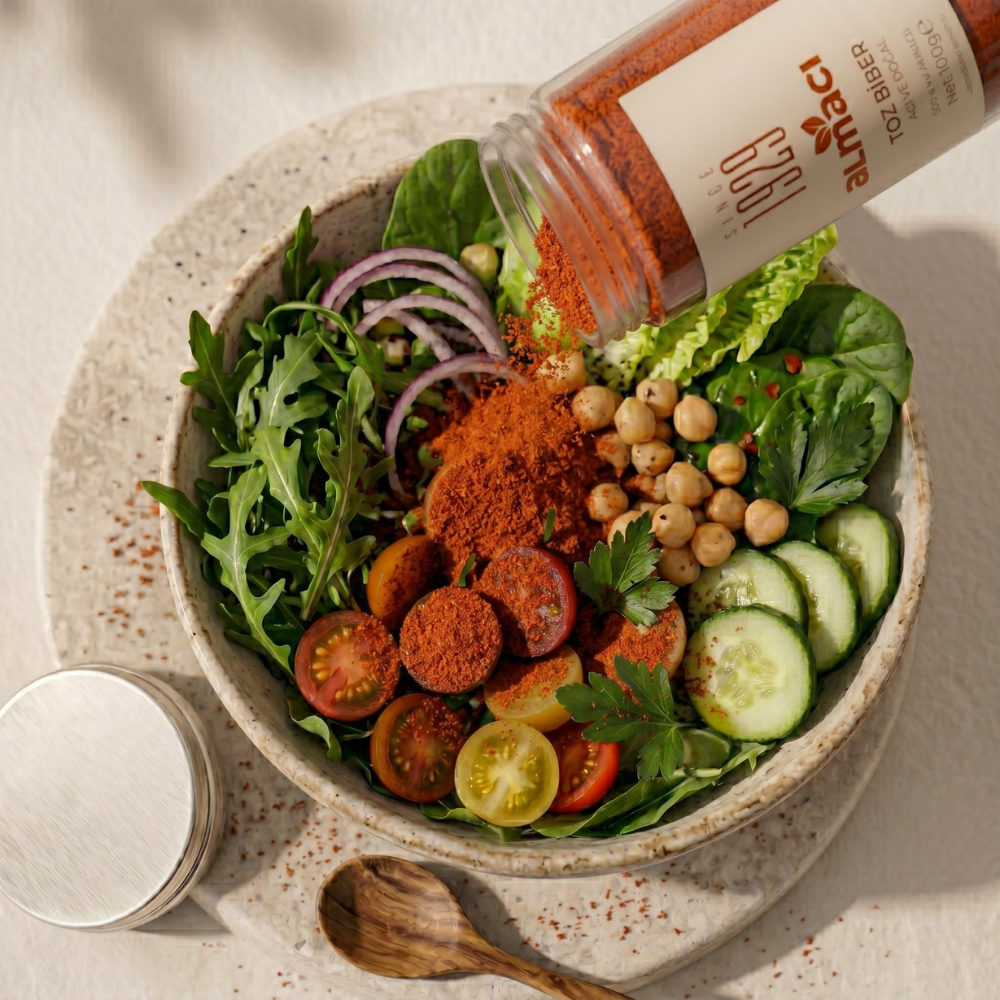 Toz Biber Acı (Cam Baharatlık 100gr)