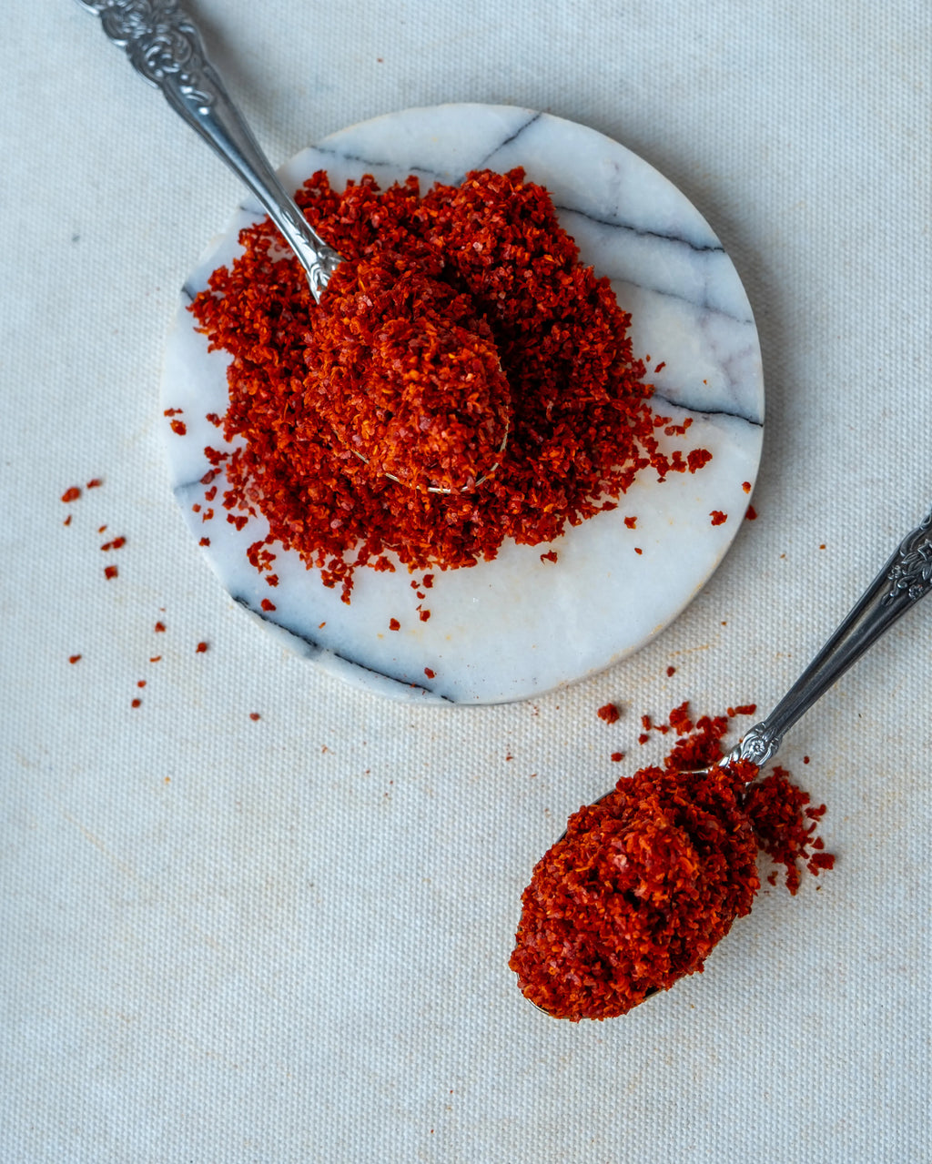 Günlük kullanım için paketlenmiş tatlı pul biber ürünü